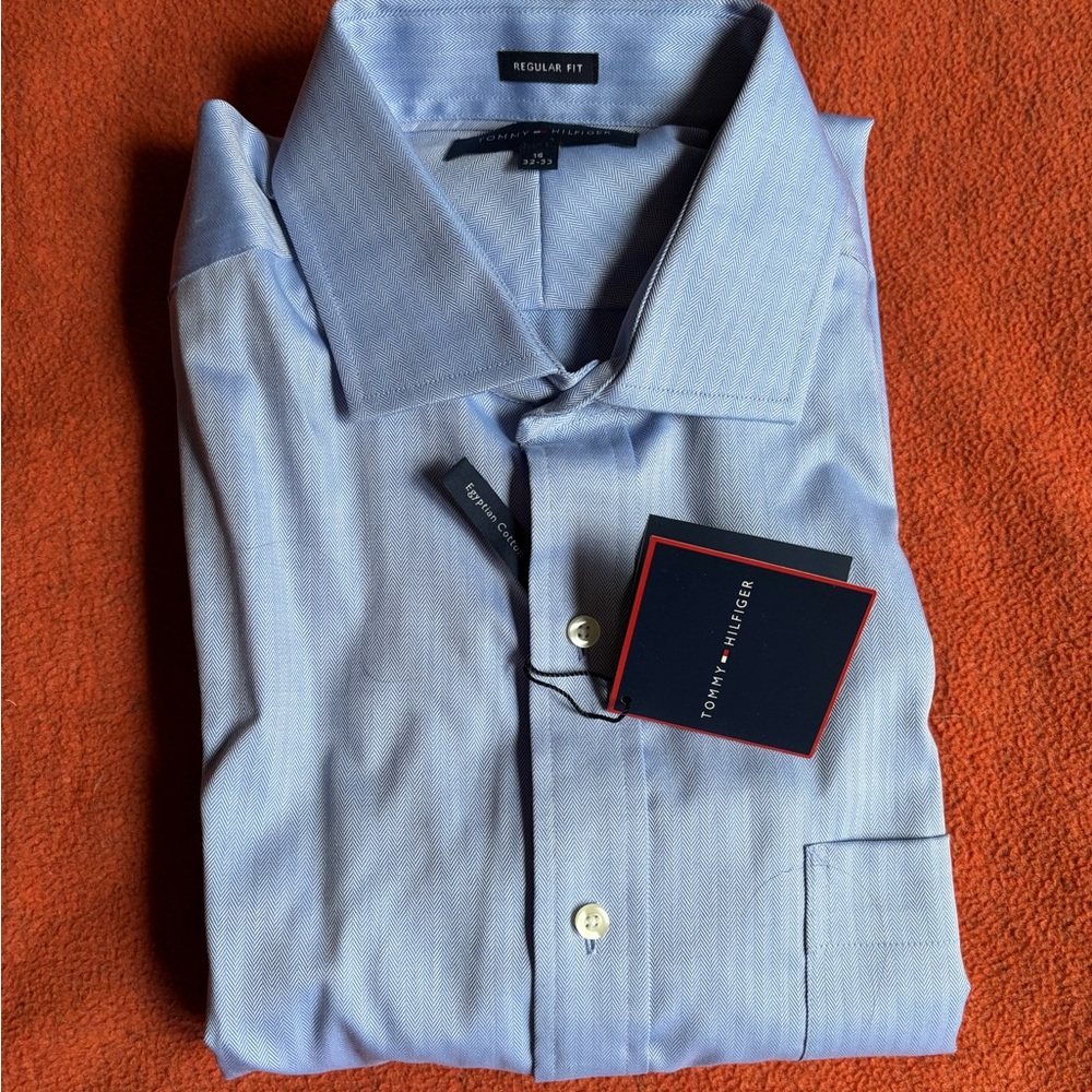 Tommy Hilfiger Men's Shirt Size 16 32-33